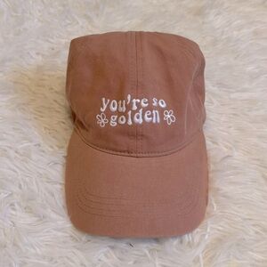 Golden Baseball Hat Neutrals Baseball Cap